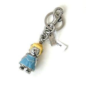Coach x Disney Cinderella Bear Bag Charm/Keychain